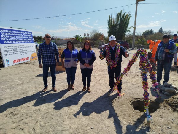 PROMESA CUMPLIDA: REALIZAN PRIMERA PIEDRA E INICIO DE OBRA DE MOVILIDAD URBANA EN PESCHAY