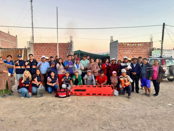 CAPACITACIÓN EN PRIMEROS AUXILIOS Y GESTIÓN DEL RIESGO EN LA ASOC. ALTO VILAUTA