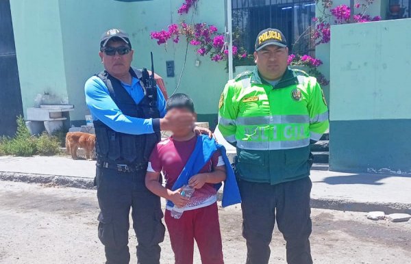 MENOR EXTRAVIADO EN POCOLLAY FUE ENCONTRADO Y PUESTO A BUEN RECAUDO