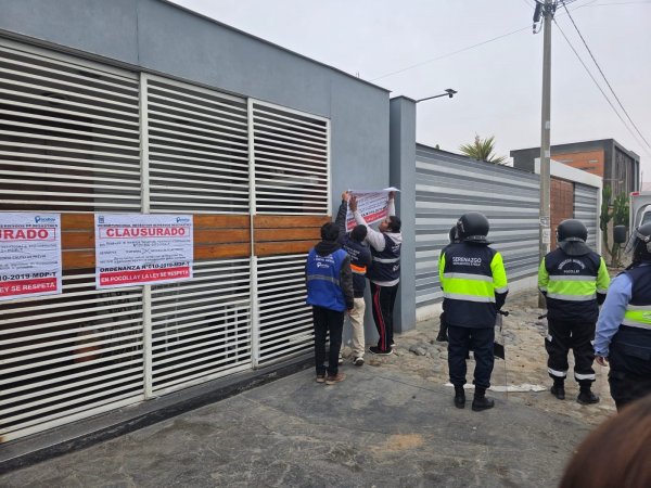 FISCALIZAN A ESTABLECIMIENTO POR INCUMPLIR NORMAS DE SEGURIDAD