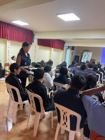 DEMUNA FORTALECE LA PREVENCIÓN DE LA VIOLENCIA Y LA TRATA DE PERSONAS EN ESTUDIANTES DE POCOLLAY