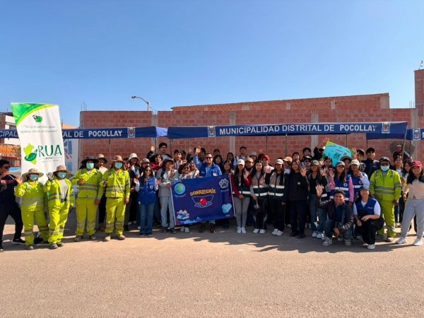 JORNADA DE ARBORIZACIÓN EN EL ÓVALO DE AAPITAC