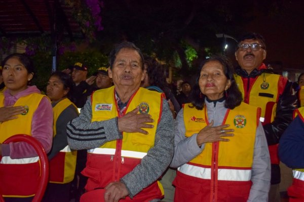 MEGA RONDA Y JURAMENTACIÓN DE JUNTAS VECINALES REFUERZAN LA SEGURIDAD CIUDADANA EN POCOLLAY
