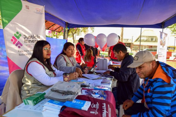 POCOLLAY ACERCÓ LOS SERVICIOS JUDICIALES A LA POBLACIÓN CON EXITOSA JORNADA DE JUSTICIA ITINERANTE 2026